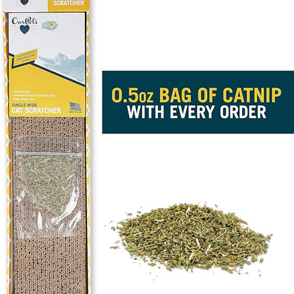OurPet's Straight and Narrow Single Wide Reversible Cat Scratcher