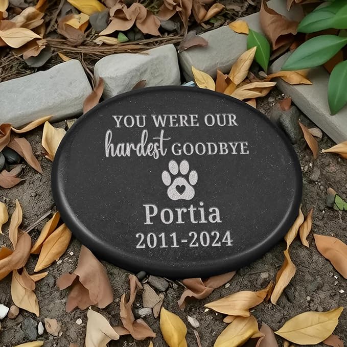 Pet Memorial Gifts, Dog Memorial Stone, Pet Memorial Stones for Cat, Loss of Dog, Loss of Cat, Pet Loss Gifts, in Memory of Pet