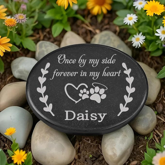 Personalized Dog Memorial Stone, Pet Memorial Stone, Pet Memorial Gifts, Dog Memorial Gifts for Loss of Dog, Loss of Cat Sympathy Gift, Cat Memorial Gifts, Pet Loss Gifts