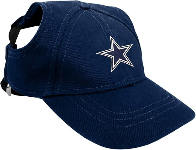 Littlearth NFL Pet Baseball Hat - Officially Licensed Teams, Sizes: XS - XL