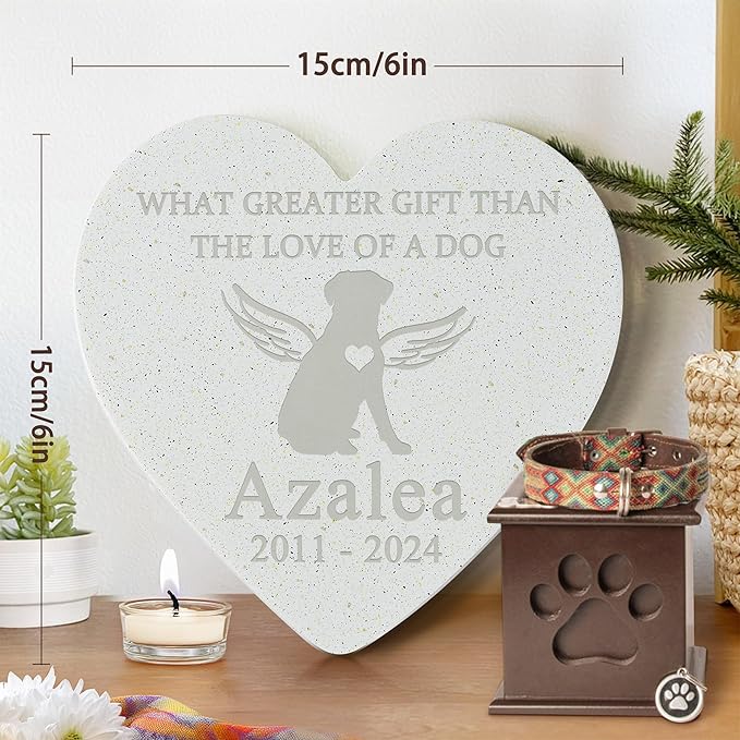 Personalized Pet Stone | Pet Memorial Stone | Dog Memorial Stone | Pet Memorial Gift | Pet Loss Gift | Pet Memorial | Dog Memorial | Dog Memorial | Loss of a Dog - Love of A Dog
