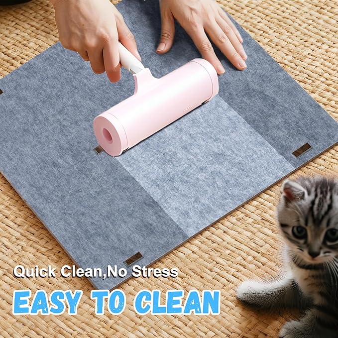 2-Storey Detachable Cat House for Indoor Cats Bed, Covered Beds & Furniture with Washable Cushioned, Cute Modern Condo for Multi Small Pet Large Kitten Kitty, Grey