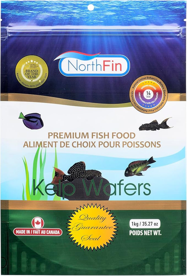 Northfin Fish Food Kelp Wafers 14mm (1kg)