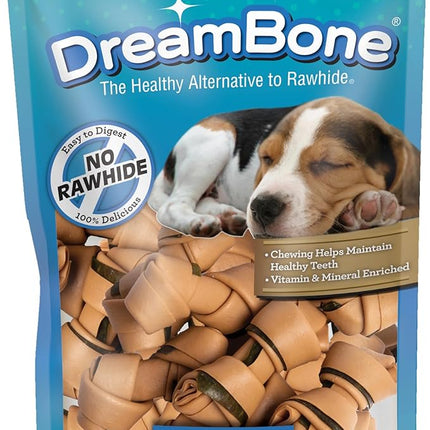 DreamBone Dental Dog Chews, Rawhide Free Dental Treats for Dogs, Helps Reduce Tartar and Freshens Breath, 16 Count