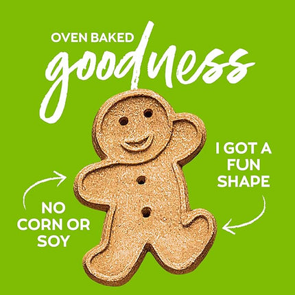 Buddy Biscuits Oven Baked Healthy Dog Treats, Crunchy, Whole Grain and Baked in the USA, 16 oz, 6 pack