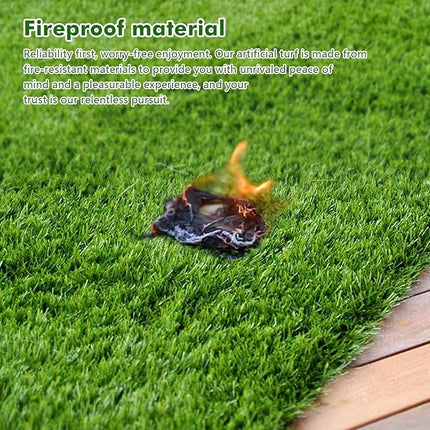 98.5 x 39.3in Dog Grass Pad, Extra Large Artificial Grass Turf Mat, Fake Grass for Large Dog Potty Training Indoor Outdoor Balcony Patio Lawn Decoration