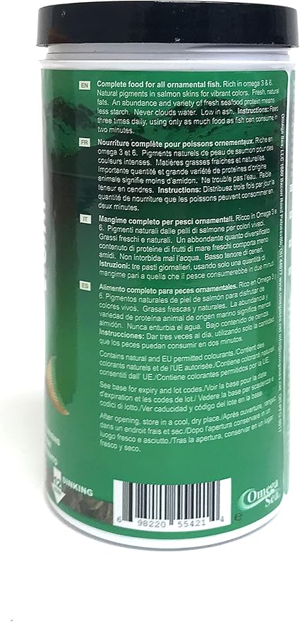 Omega One Veggie Rounds, 14mm Rounds, Sinking, 8 Oz Container