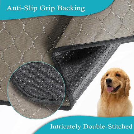 Washable Pee Pads for Dogs 36" x 48", 5 Pack, Reusable Potty Buddy for Dogs Washable, Dog Training Pads with Quick Dry, Large Anti-Slip Whelping Pad for Pet, Playpen, Incontinence