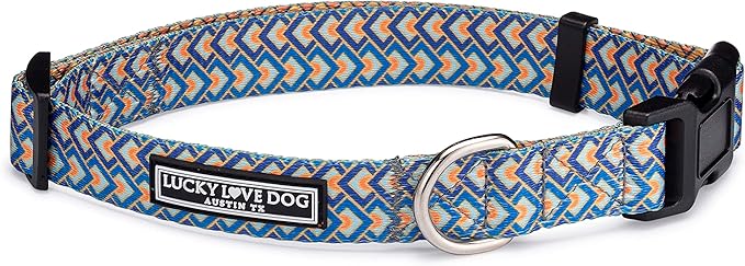 Lucky Love Dog Collars, Comfortable, Soft, Cute Dog Collar for Small Medium Large Dogs, Murphy, Small