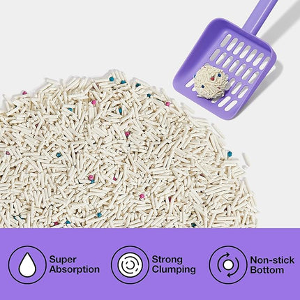 VETRESKA Tofu Cat Litter,Natural Kitty Litter Strong Clumping Flushable Cat Litter Pellets Ultra Absorbent,Odor Control,Dust-Free,Low Tracking Eco-Friendly Tofu Litter,Original(5.5lb×4bags)