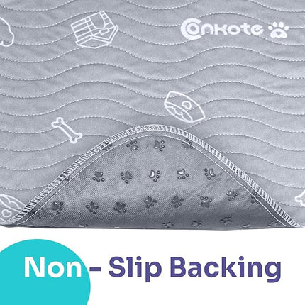 Dog Washable Pee Pads, 2 Pack Large 36"x41" Super Absorbent Reusable Dog Training Pads Puppy Non-Slip Waterproof Mat for Puppy Potty, Playpen, Incontinence