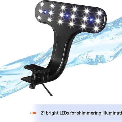 Aqueon Freshwater Aquarium Clip-On LED Light One Size