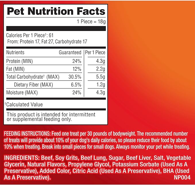 Pup-Peroni Dog Treats, Original Beef Flavor, 22.5 Ounce, Made with Real Beef