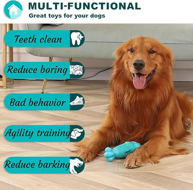 Dog Products Chew Toys, Squeaky Indestructible Dog Toys for Aggressive Chewers, Pet Supplies, Super Chewer, Heavy Duty