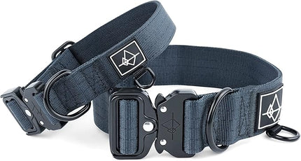 Made to ROAM Premium Dog Collar - Adjustable Heavy Duty Nylon Collar with Quick-Release Metal Buckle (Colorado Nightsky, Classic Size 4)