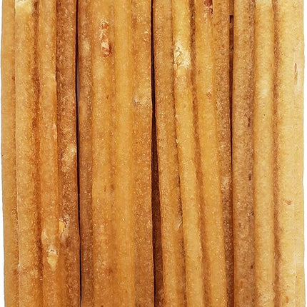 Himalayan Dog Chew Churro Yak Cheese Dog Chews, 100% Natural, Long Lasting, Gluten Free, Healthy & Safe Dog Treats, Lactose & Grain Free, Protein Rich, Real Peanut Butter Flavor, 4 Churros Per Pouch