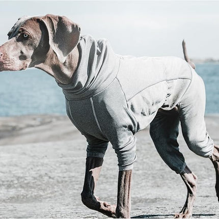 Hurtta Body Warmer Dog Bodysuit, Carbon Grey, 10S