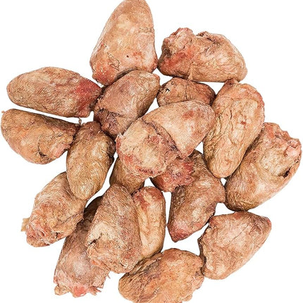 hotspot pets Freeze Dried Chicken Hearts for Cats & Dogs - 1LB Big Bag- Made in USA -Single Ingredient All Natural Grain-Free -Resealable Bag- Perfect for Training, Topper or Snack, Allergen-Free