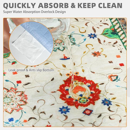 KOOLTAIL Washable Pee Pads for Dogs, 2 Pack Super Absorbent Reusable Puppy Training Pads Waterproof, Nonslip and Leak-Proof Dog Pee Pads, Large Pet Mats Whelping Pads for Floor, Crate, Couch 36"x36"