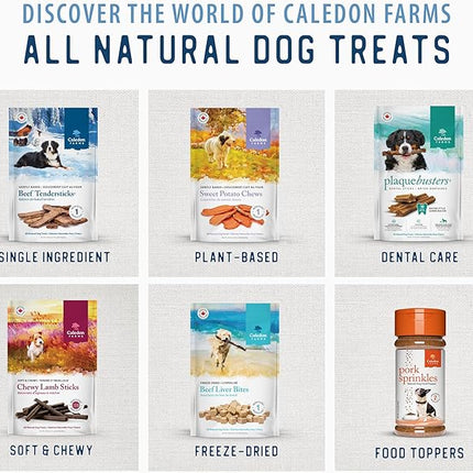 Caledon Farms Freeze Dried Beef Liver Bites Dog Treats, 150 Grams/5.3OZ