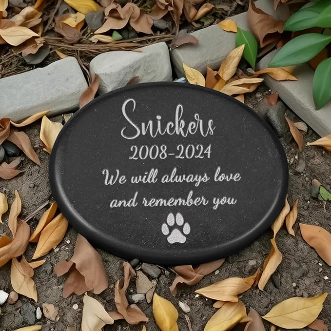 Dog Memorial Stone, Cat Memorial Stone, Pet Memorial Gifts, Loss of Pet, in Memory of Pet,Pet Lost Sympathy Gifts, Pet Memorial Stone, Dog Remembrance Gifts