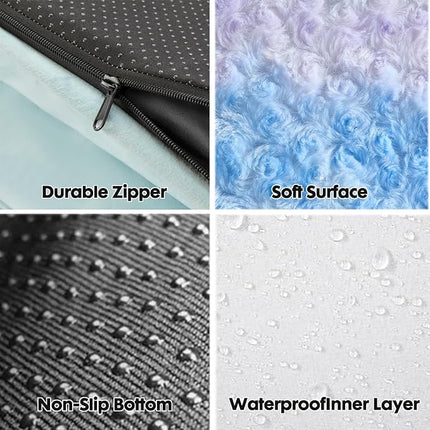 BFPETHOME Orthopedic Dog Beds for Large Dogs-Waterproof Sofa Dog Bed with Removable Washable Cover, Large Pet Bed with Waterproof Lining and Nonskid Bottom,Pet Bed for Dogs