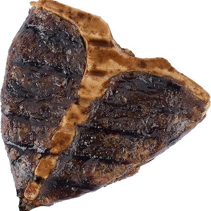 DreamBone Grill Masters T-Bones, Small, Rawhide-Free Chews for Dogs (1 CASE of 24 Individual Packs of 8 Count)