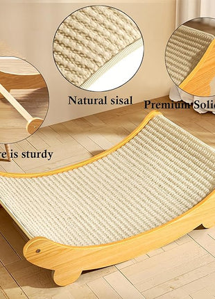 Cat Scratchers for Indoor Cats Scratch Pad Sisal Cat Hammock Bed Scratching Post Board Cat Chair Furniture Lounge Small