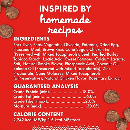 Buddy Biscuits Trainers Training Bites Soft & Chewy Dog Treats, Beef, 10 oz. Bag