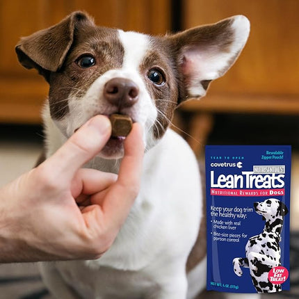Butler Covetrus Nutrisential Lean Treats for Dogs - Small, Medium & Large Dogs (K9) - Nutritional Low Fat, Bite-Size - Soft Chicken Flavor - 20 Pack - 4oz
