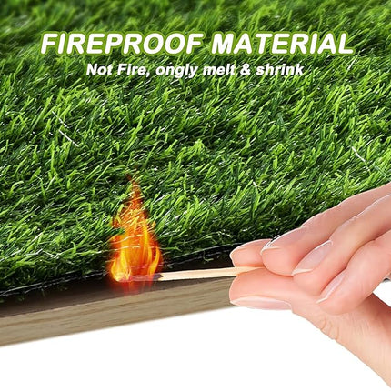 Artificial Grass, 26”x51'' Dog Pee Pads, Professional Dog Potty Training Rug, Grass Mat with Drainage Holes, Pet Turf Indoor Outdoor Flooring Fake Grass Doormat-Easy to Clean (26"x51")