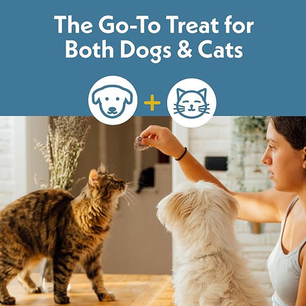 Fresh Is Best Freeze Dried Dog Treats – Raw Freeze Dried Cat Treats in Resealable Zipper Bag – High-Protein Duck Hearts for Dogs & Cats – Made in The USA