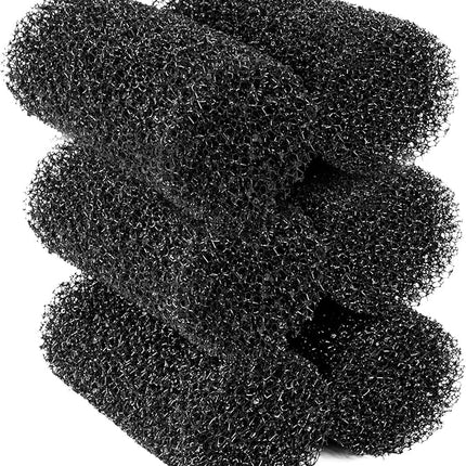 6 PCS Internal Filter Sponge Foam, Aquarium Bio Sponge Rolls of Fish Tank Filter Accessories 4.5" x 2"