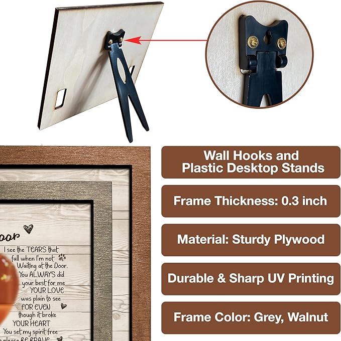 Personalized Pet Memorial Gifts Dog Memory Gifts Dog Memorial Frame Dog Died Sympathy Gift Dog Memorial Plaques Personalized For Pet That Passed Cat Picture Frame Best