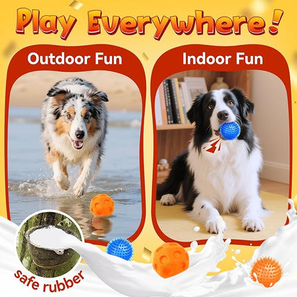 KIPRITII 12-Pack Large Dog Chew Toys for Aggressive Chewers - Includes Tough Chew Bone, Interactive Tug Toys, Squeaky Toys, Great for Medium & Large Breeds Dog