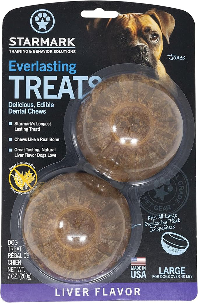 Everlasting Treat For Dogs, Liver, Large