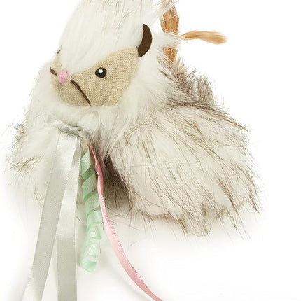 SmartyKat Chitter Critter Squirrel Electronic Sound Plush Kicker Cat Toy, Battery Powered - Gray, One Size (Pack of 2)