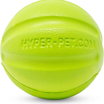 Hyper Pet Fetching Dog Toys - Throwing Ball Dog Toy Made with EVA Foam - Lightweight & Floats on Water,Green