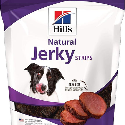 Hill's Natural Jerky Strips, All Life Stages, Great Taste, Dog Treats, Beef, 7.1 oz Bag