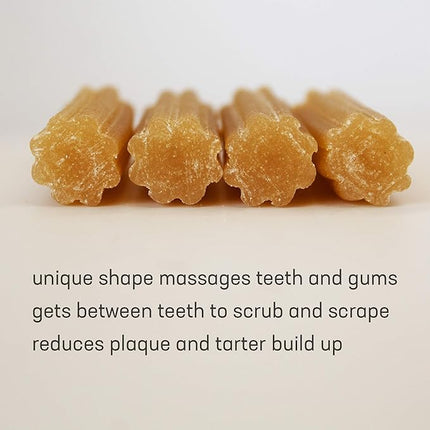 Himalayan Dog Chew Churro Yak Cheese Dog Chews, 100% Natural, Long Lasting, Gluten Free, Healthy & Safe Dog Treats, Lactose & Grain Free, Protein Rich, For All Breeds, Soft, Chicken Flavor, 4 Pack