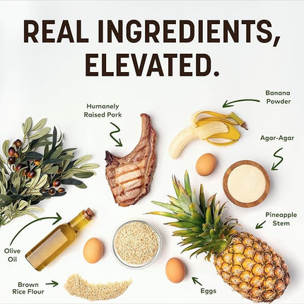 Earth Animal No Hide Chews - Long Lasting Rawhide Free Medium Dog Chews Rolls, Pork - 2 Count