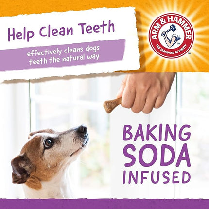 Arm & Hammer for Pets Nubbies Dental Treats for Dogs with Baking Soda & Calcium, Treat Chews Help Fight Bad Breath, Plaque & Tartar, Chicken Dog, Sm Size, 20 Pcs, 24pk (Packaging May Vary)