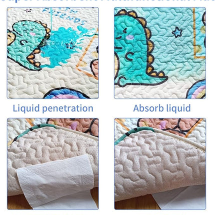 36'' Wide Hexagonal Dog Pen Urine Pad Dog Urine Pad Puppy Pad, [PLAYPEN Not Included!] Reusable Whelping Playpen Crate Reusable Washable Pet Mattress Pads Pet Training Pads, White (JWXQS-011)