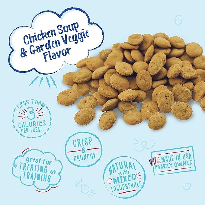 Charlee Bear Chicken Soup & Garden Veggie Dog Treats 16 oz. Bag (Pack of 2)
