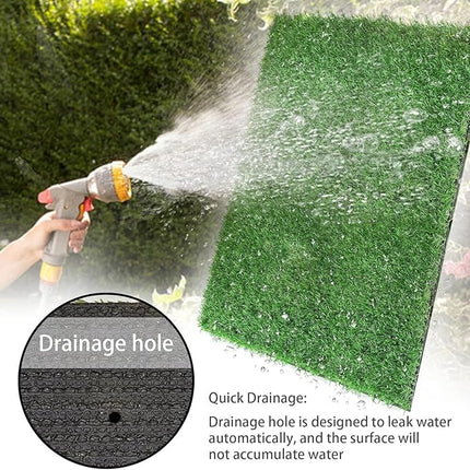 Artificial Grass for Dogs Pee Tray Fake Grass Mat for Professional Puppy Potty Trainer Replacement Dog Grass Pad for Indoor and Outdoor (51.3x32 Inch(Pack of 1))