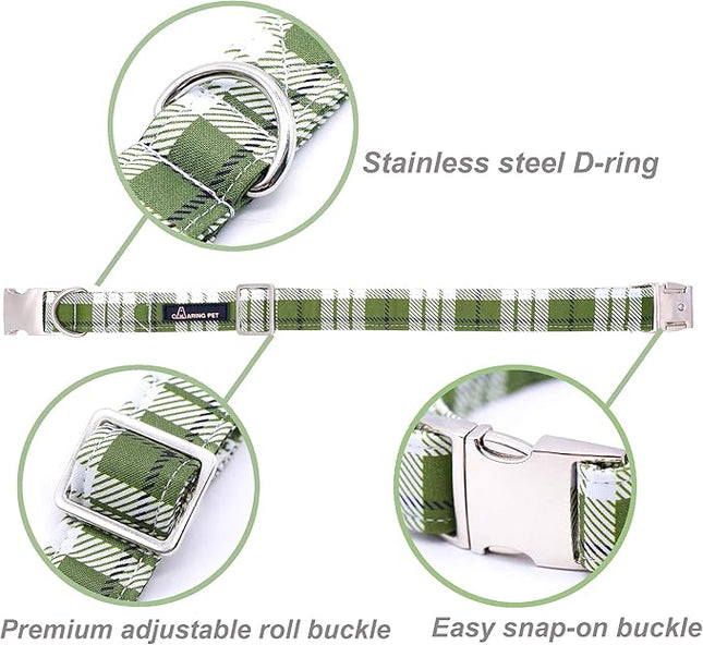 ARING PET Bowtie Dog Collar, Dog Collar with Bow, Adjustable Dog Collars for Small Medium Large Dogs.