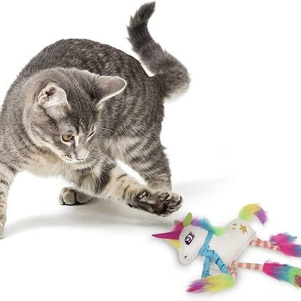 SmartyKat Dazzle Unicorn Crinkle Plush Catnip Cat Toy