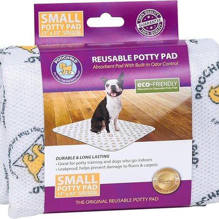 PoochPad Original Washable, Reusable Potty Pad (Small) - Unmatched Odor Control, Leakproof Puppy Training Pee Pad