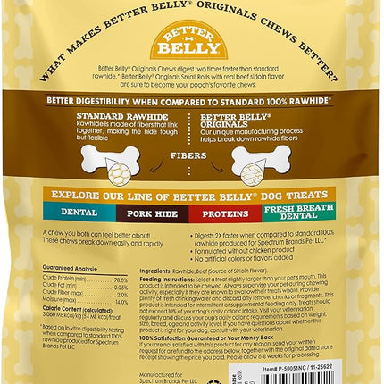 Better Belly Roll, Beef Sirloin, 3.1 Oz (Pack of 2)