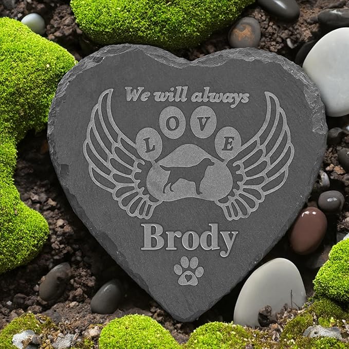 Pet Memorial Stones for Dogs, Pet Memorial Gifts for Dogs, Loss of Dog Sympathy Gift, Dog Memorial Gifts, Dog Loss Gifts, Pet Bereavement Gifts Dog, Dog Passed Away Gift, in Loving Memory Dog
